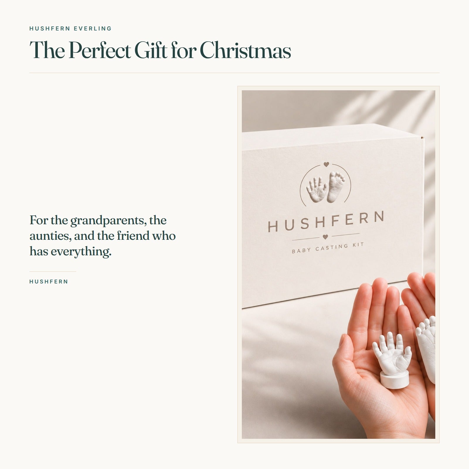 Hushfern Everling — Baby Hand & Foot Casting Kit