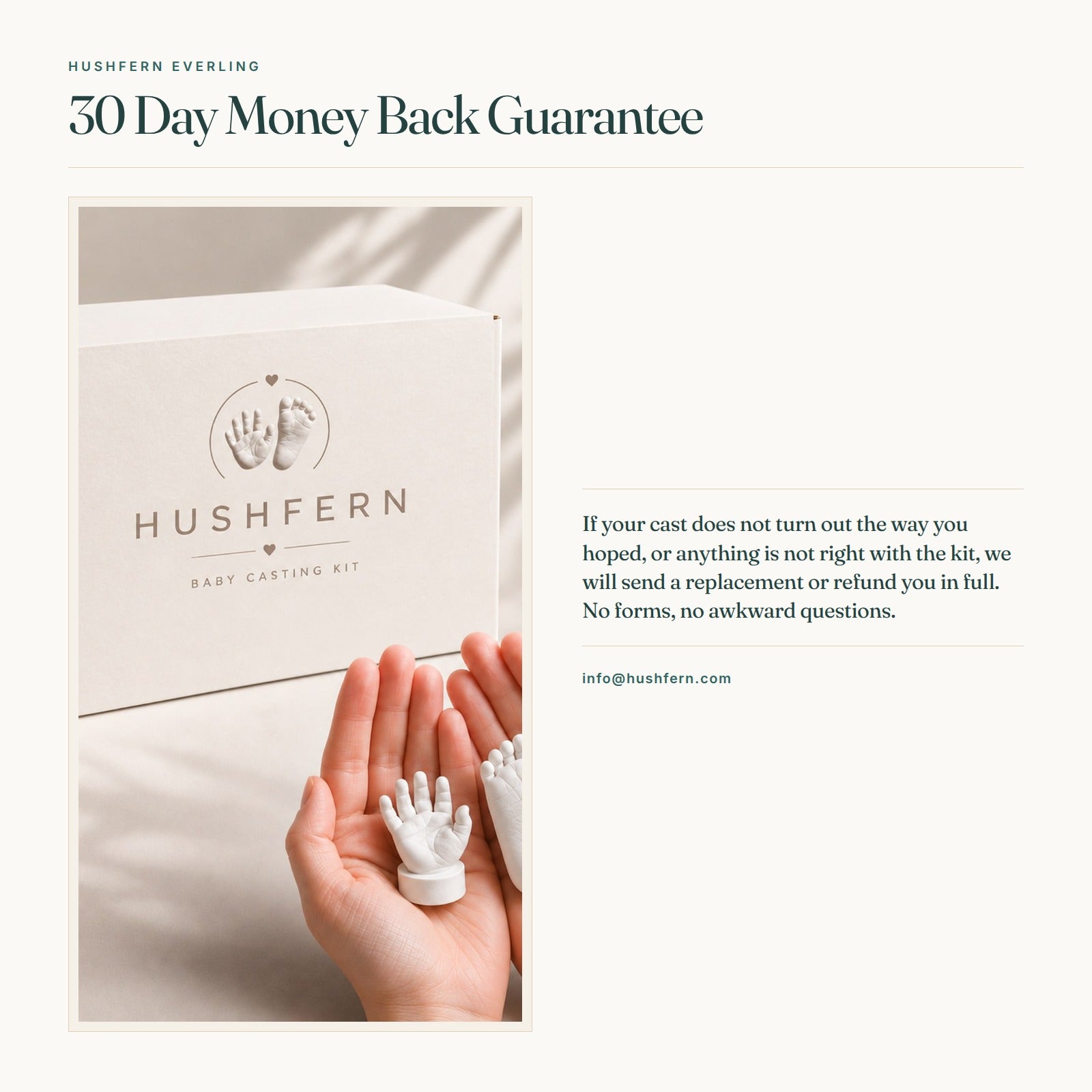Hushfern Everling — Baby Hand & Foot Casting Kit
