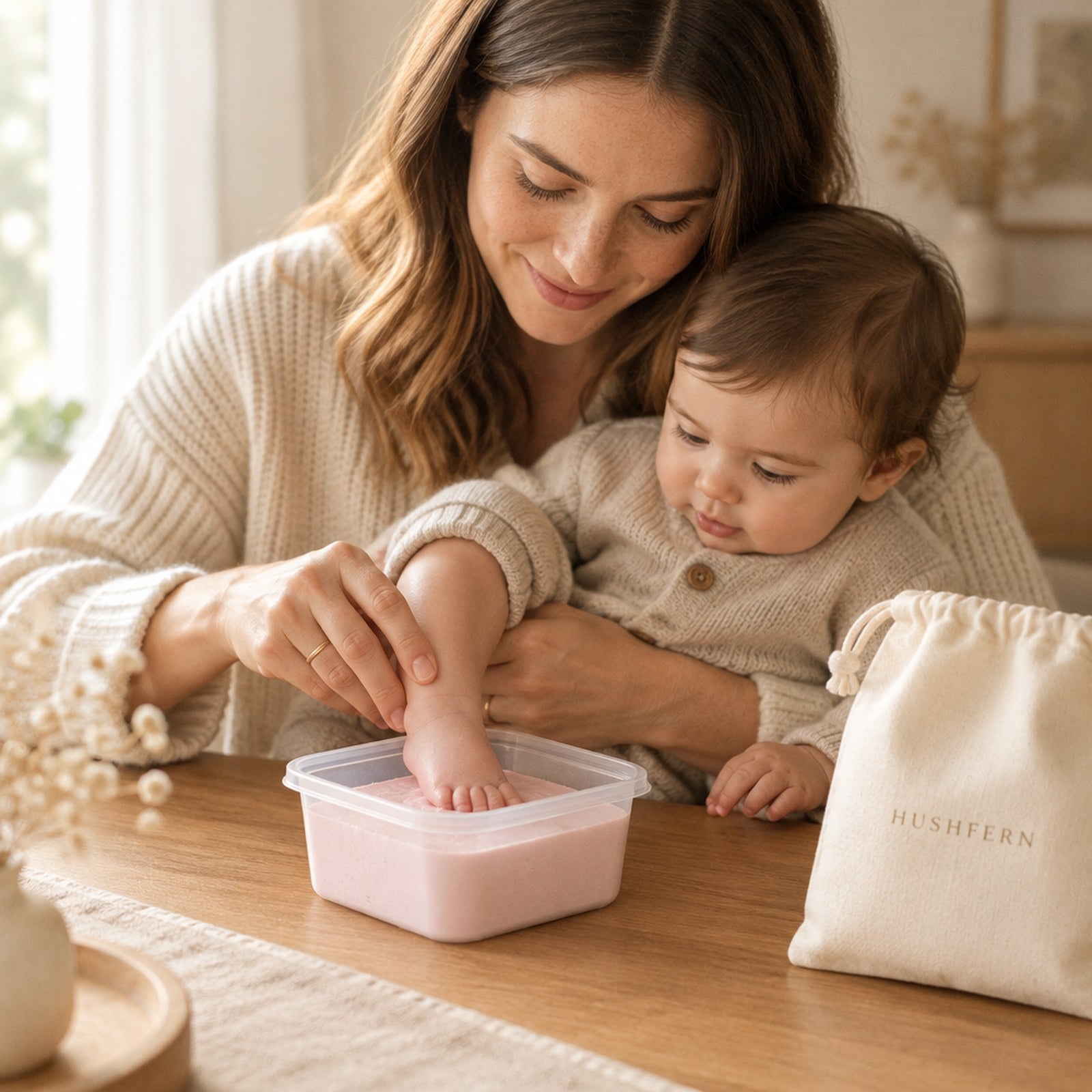 Hushfern Everling — Baby Hand & Foot Casting Kit