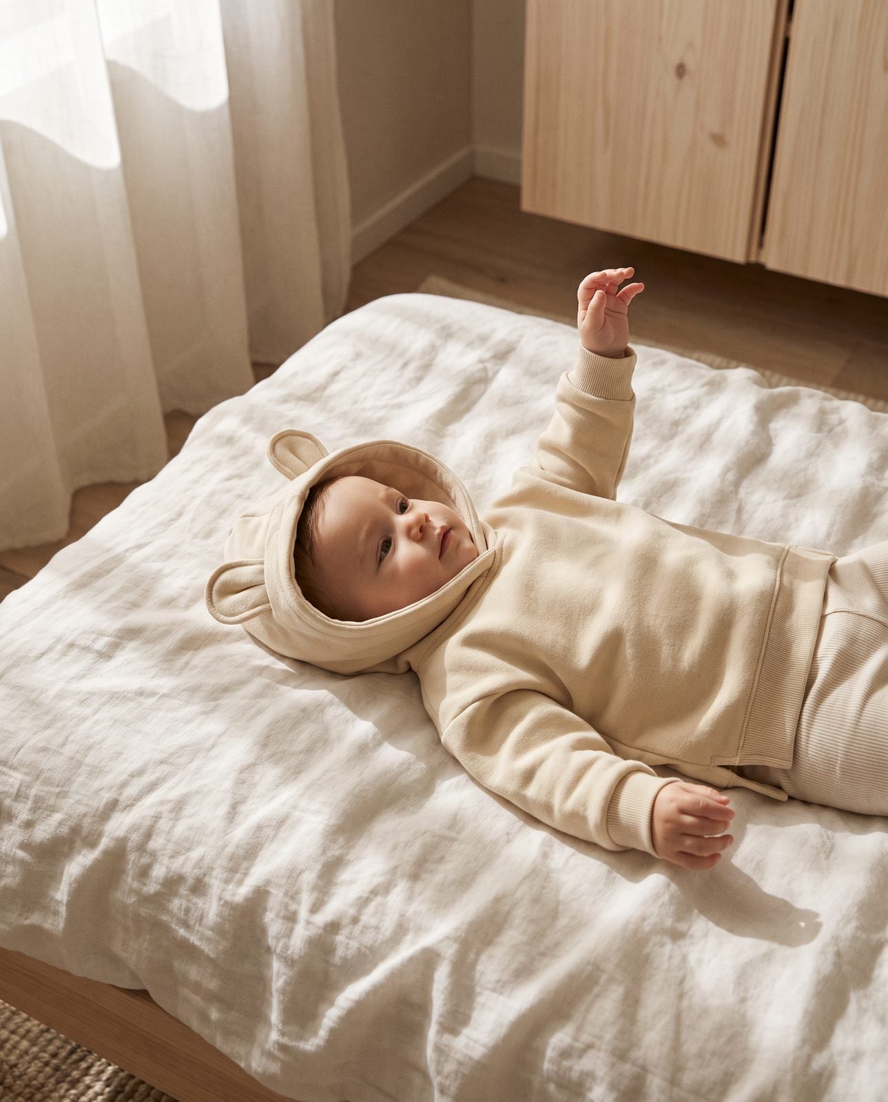 Hearthling — Baby & Toddler Bear Ear Hoodie