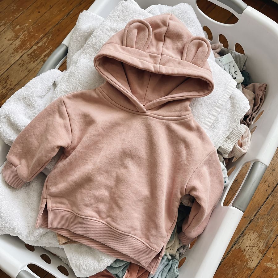 Customer photo of the Hushfern Hearthling hoodie, submitted by Karen O.