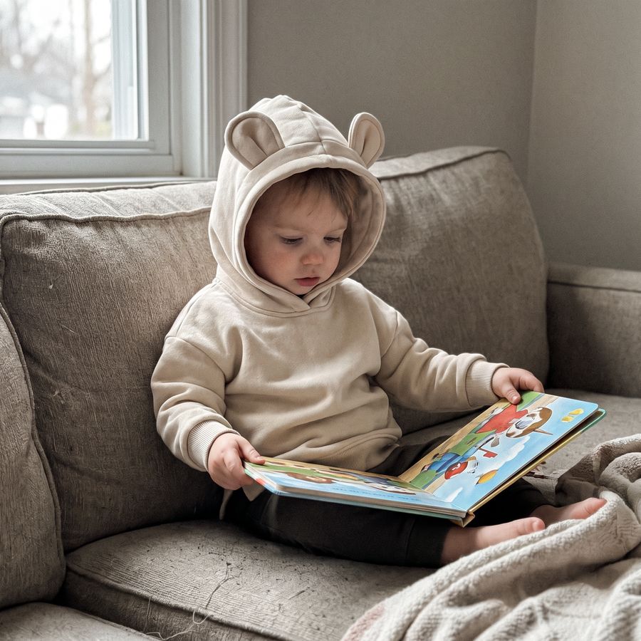Customer photo of the Hushfern Hearthling hoodie, submitted by Lisa N.