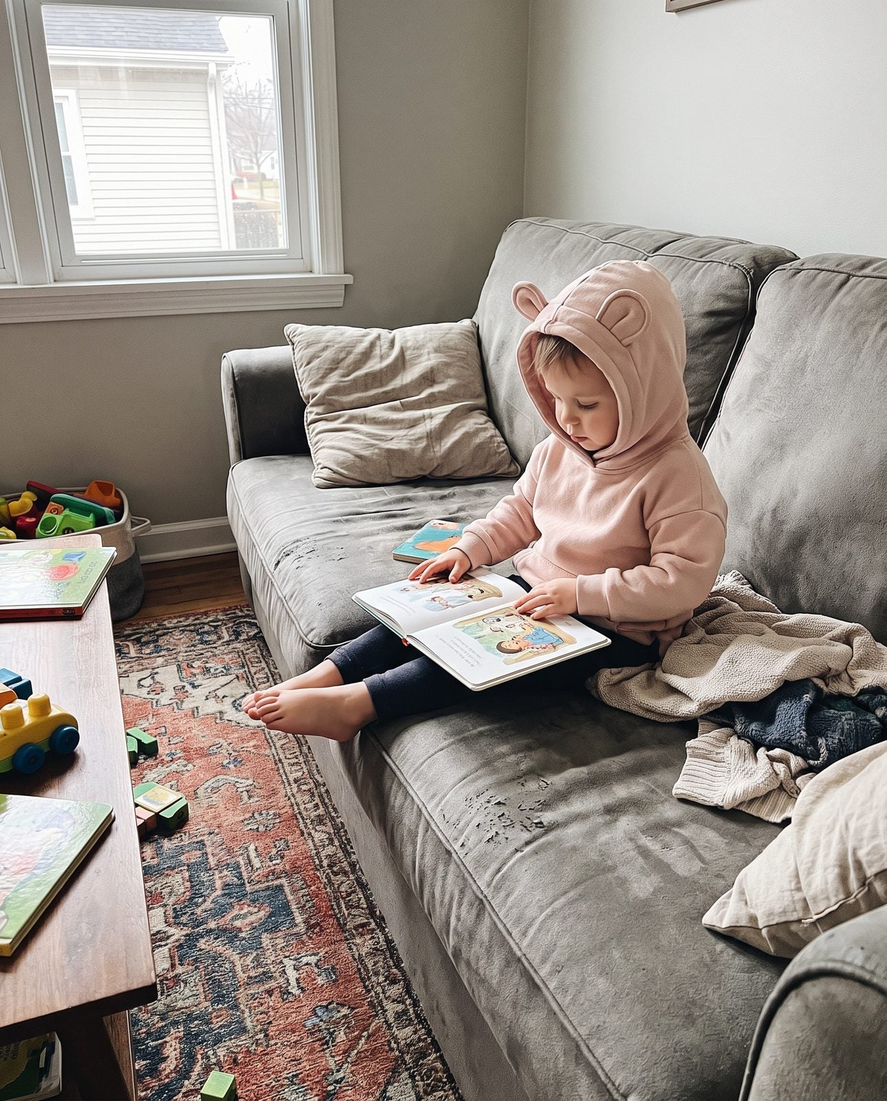Hearthling — Baby & Toddler Bear Ear Hoodie