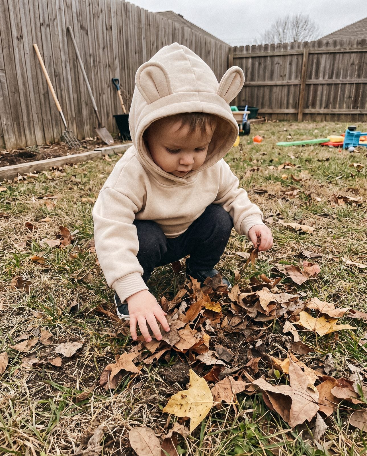 Hearthling — Baby & Toddler Bear Ear Hoodie