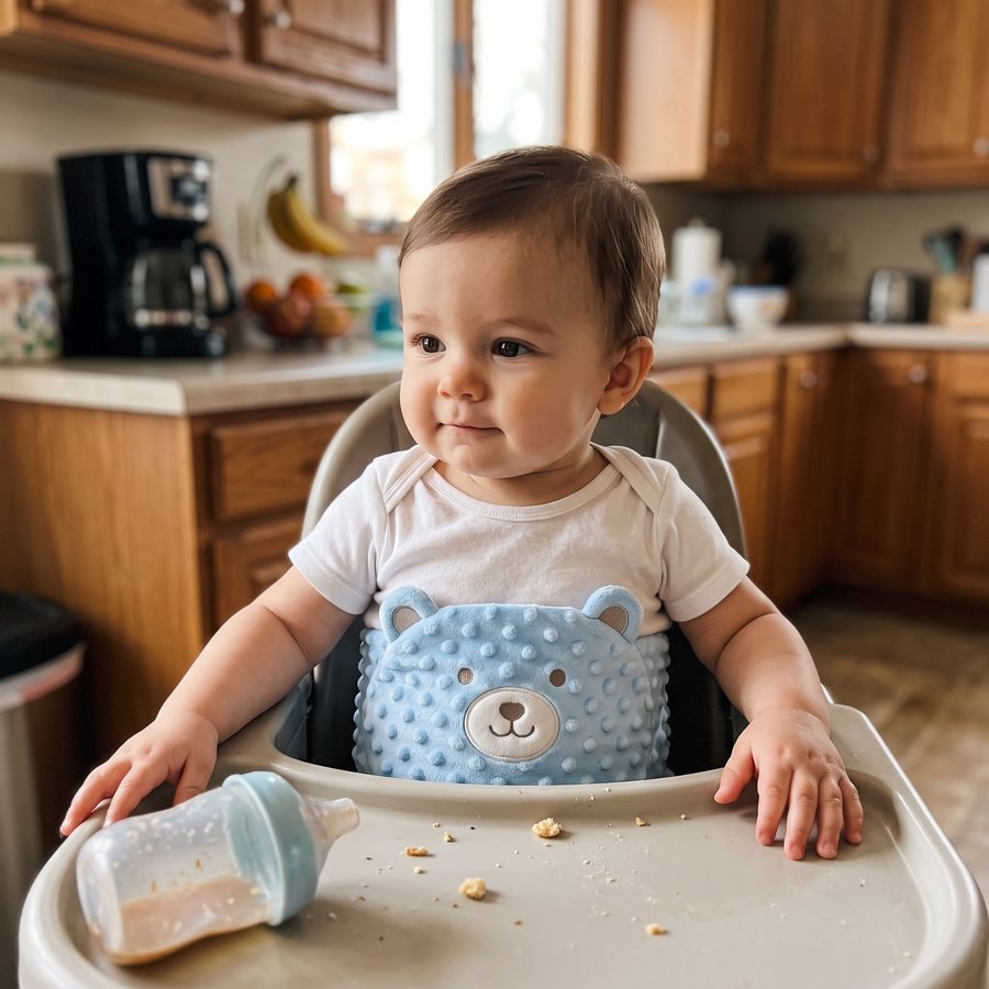 Customer photo of the Hushfern Sootheling colic relief belly band, submitted by Rachel P.